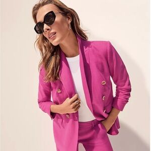 LOFT Magenta Blazer, never worn, with tags